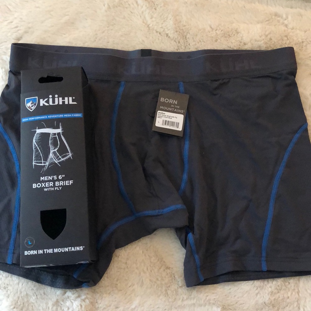 Kuhl Men’s 6” Boxer Brief with Fly NWT